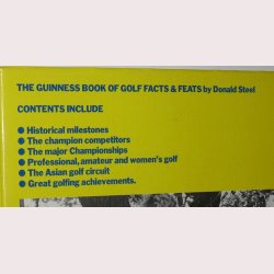 The Guinness Book of Golf Facts &amp; Feats