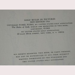 Golf Rules in Pictures New 1966 Edition