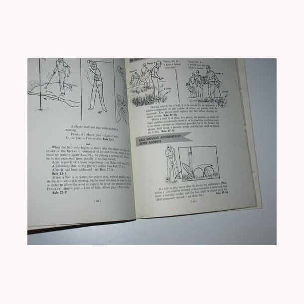 Golf Rules in Pictures New 1966 Edition