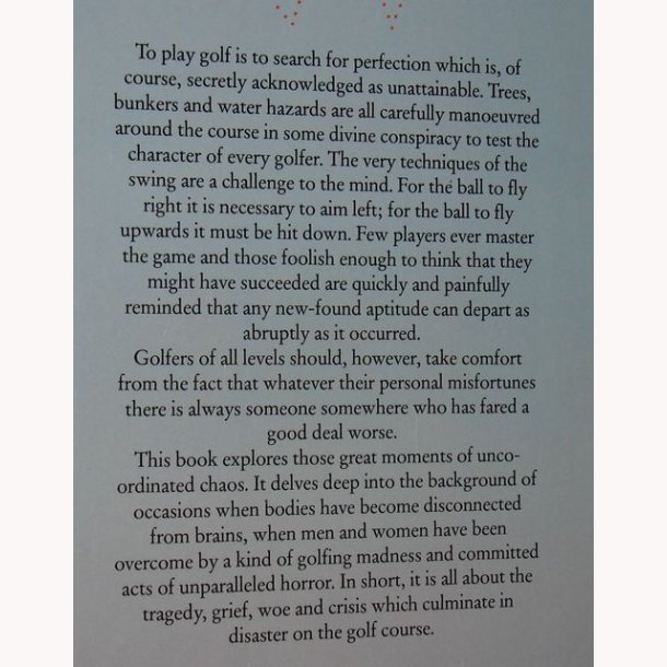 The Book of Golf Disasters &amp; Bizarre Records