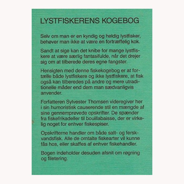 Lystfiskerens kogebog