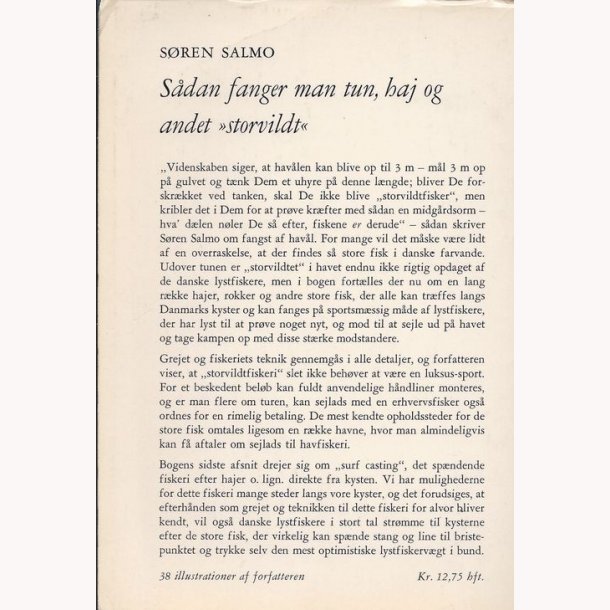 Sdan fanger man tun, haj og andet storvildt