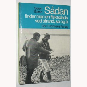 Sdan finder man en fiskeplads ved strand, s og 