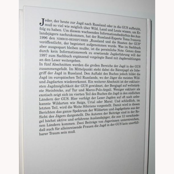 33 Jagderlebnisse aus Russland und der GUS