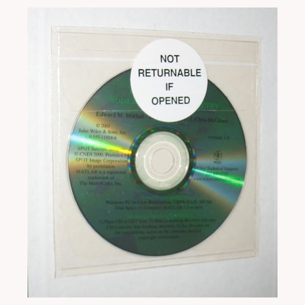 Introduction to Modern Photogrammetry