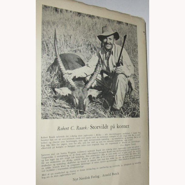 Storvildt p kornet: Robert C. Ruark