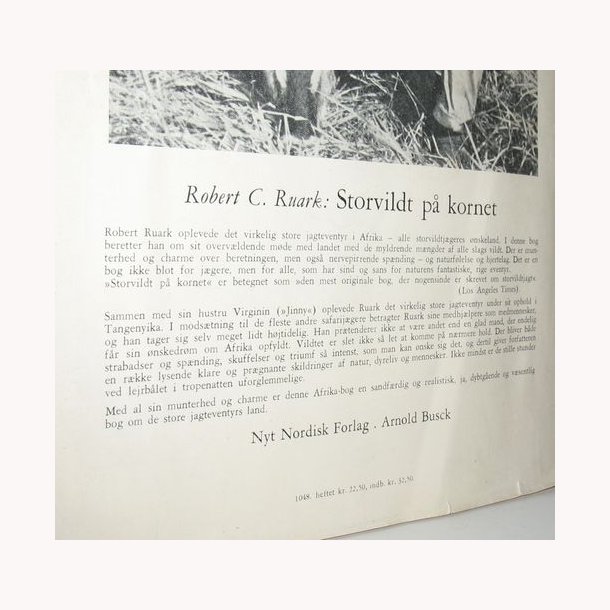 Storvildt p kornet: Robert C. Ruark