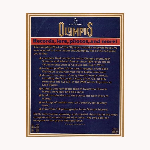 The Complete Book of the Olympics