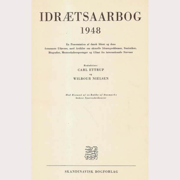 Idrtsaarbogen 1948