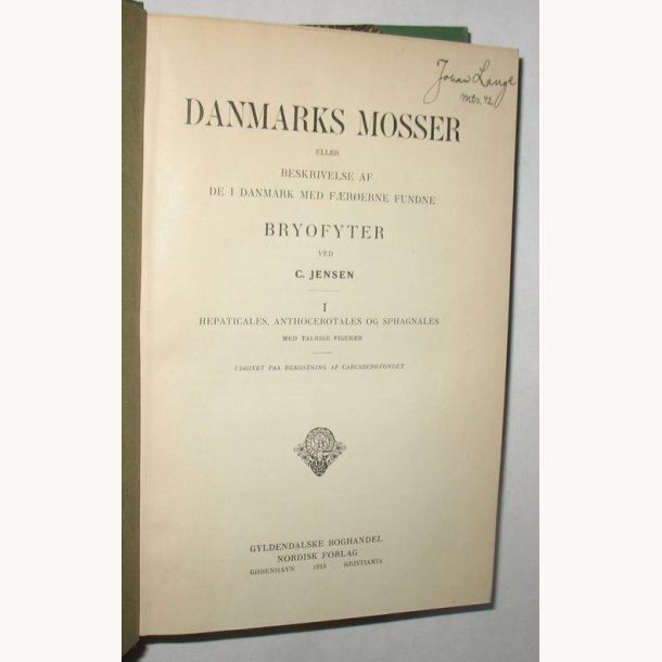 Danmarks Mosser Bind l-ll