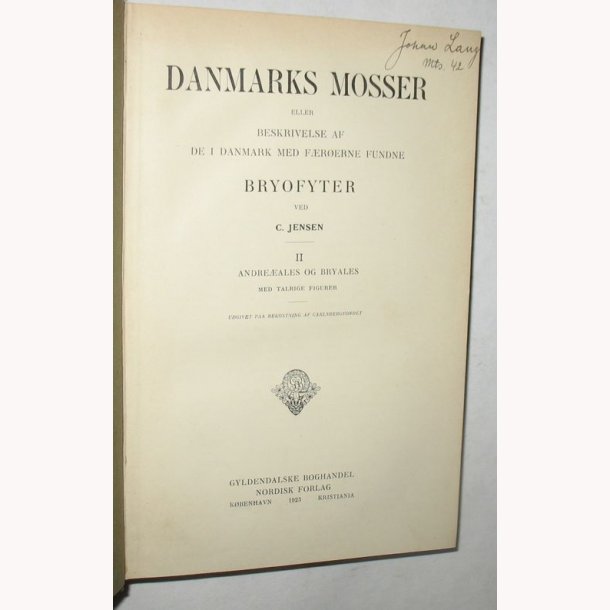 Danmarks Mosser Bind l-ll