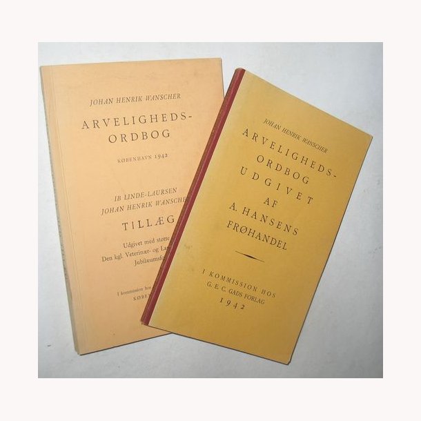 Arvelighedsordbog + tillg