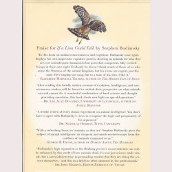 If a Lion could talk