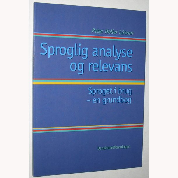 Sproglig analyse og relevans