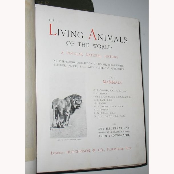The Living Animals of the World