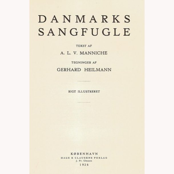 Danmarks sangfugle