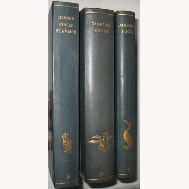 Danske fugle Bind l+ll + fuglestemmer