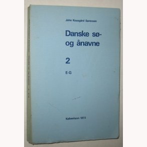 Danske S- og navne Bind 2 E-G