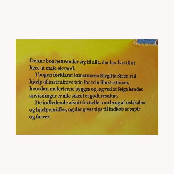 Akvarel Trin for trin