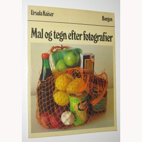 Mal og tegn efter fotografier