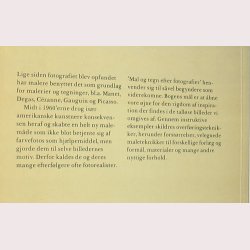 Mal og tegn efter fotografier