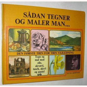 Sdan tegner og maler man