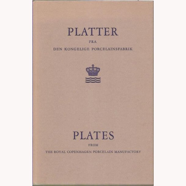 Platter fra Den Kongelige Porcelainsfabrik