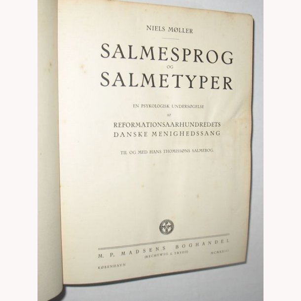 Salmesprog og salmetyper
