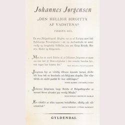 Den hellige Birgitta af Vadstena - Bind l