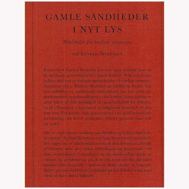 Gamle sandheder i nyt lys