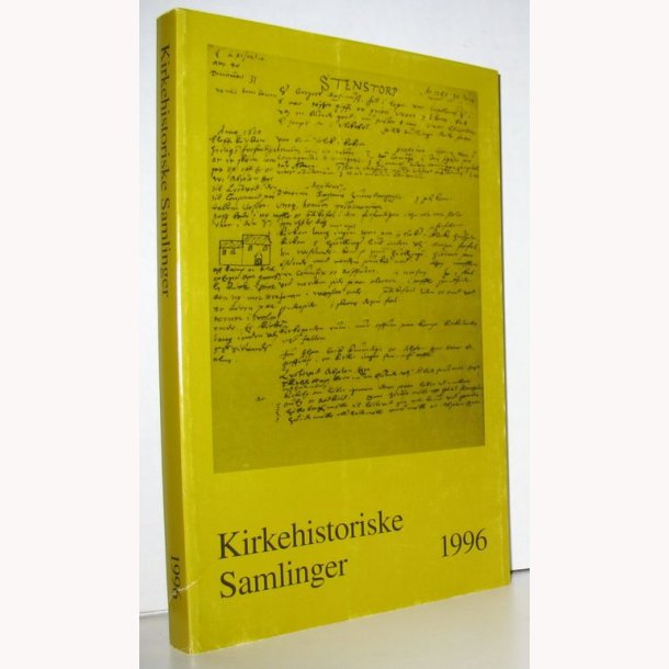 Kirkehistoriske samlinger 1996