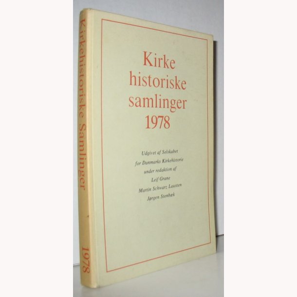 Kirkehistoriske samlinger 1978