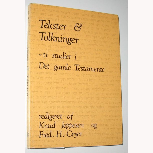 Tekster &amp; Tolkninger