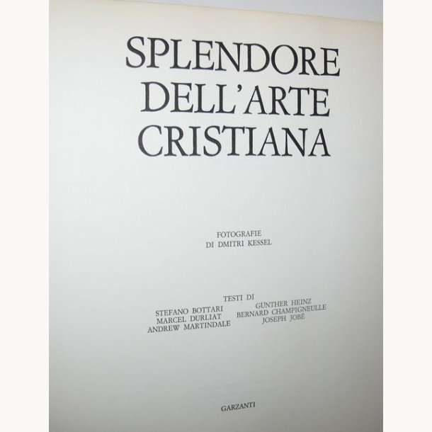 Splendore Dell&acute;arte Christiana