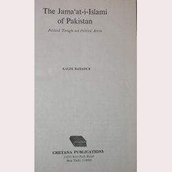 The Jama'at-i-Islami of Pakistan