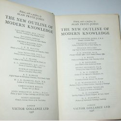 The new outline of modern knowledge