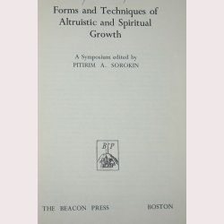 Forms and Techniques of Altruistic and Spiritual G