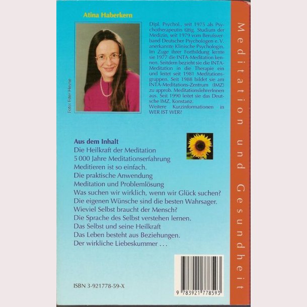 Meditieren geht &uuml;ber Therapieren