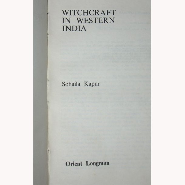 Witchcraft in Western India