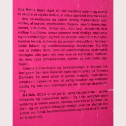 Karma Cola - stens mystik p markedet