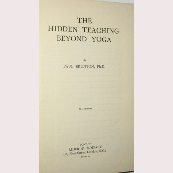 The Hidden Teaching Beyond Yoga