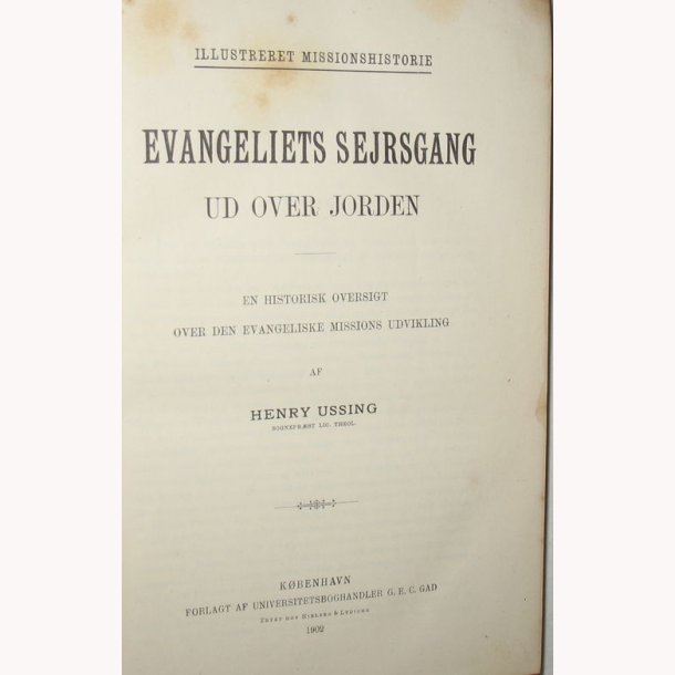 Evangeliets Sejrsgang ud over jorden