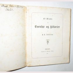 Et Minde om Eventyr og Historier