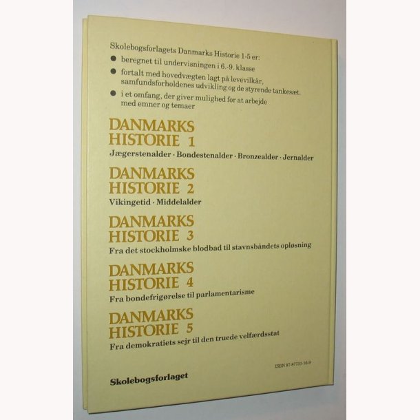 Danmarkshistorien Bind 1 - 5