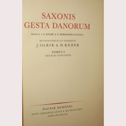 Saxonis Gesta Danorum - Tomus I