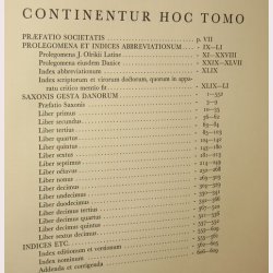 Saxonis Gesta Danorum - Tomus I