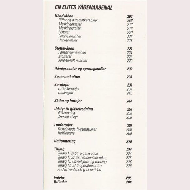Elitestyrken SAS - vben udstyr trning