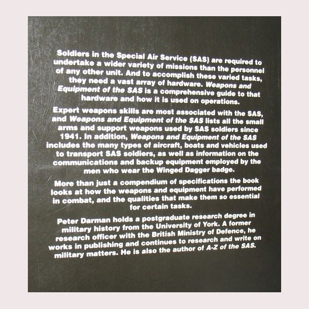 Weapons and Equipment of the SAS