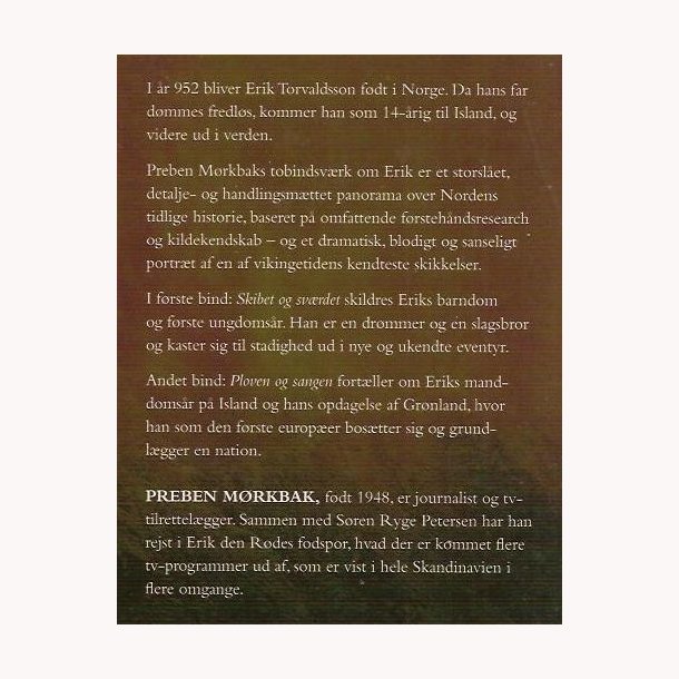Erik Den Rde - Bind 2 Skibet og svrdet