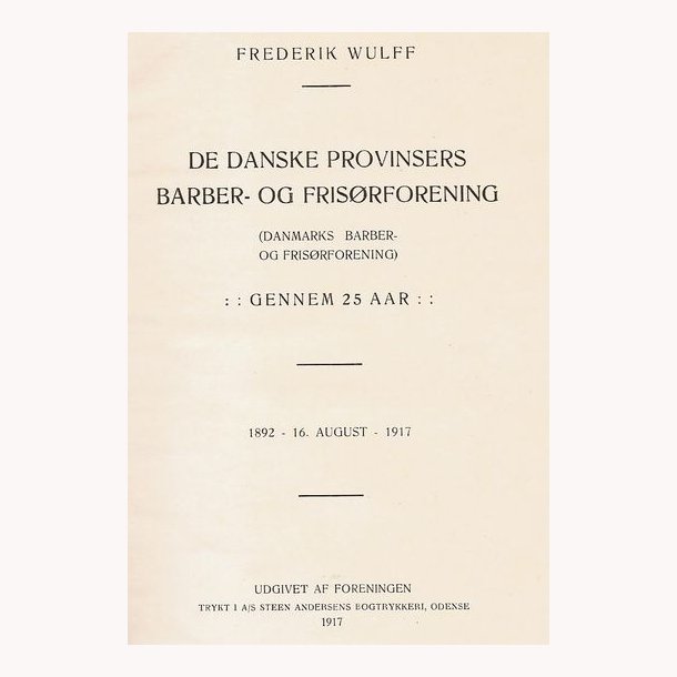 De Danske provinsers Barber- og Frisrforening